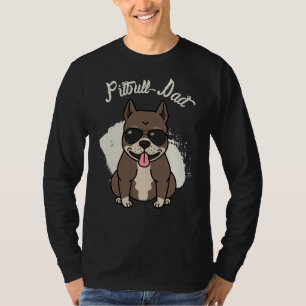 T-shirt Pit Bull Papa