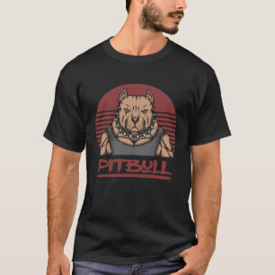 T-shirt Pit Bull Terrier robuste et solide pour chiens et