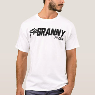 T-shirt Pit Crew Granny Race Anniversaire Famille Racing G
