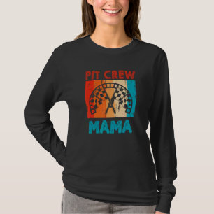 T-shirt Pit Crew Mama Car Lover Car Racecar Racecar Driver