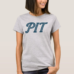 T-shirt PIT Pittsburgh PA Code aéroport - Steel City Trave