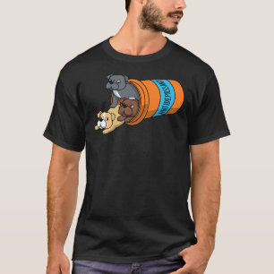 T-shirt Pitbull amusant antidépresseur