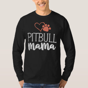 T-shirt Pitbull Mama Propriétaire de chien Pittie