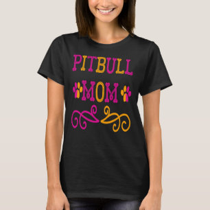 T-shirt Pitbull Mom Essential 87