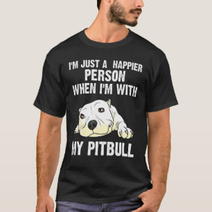 T-shirt Pitbull Pour Hommes Femmes Animaux Animaux de Chie