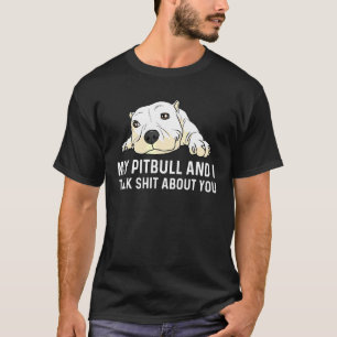 T-shirt Pitbull Pour Hommes Femmes Animaux Animaux de Chie