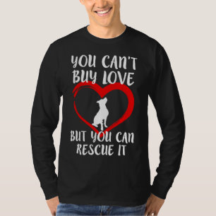 T-shirt Pitbull Secourt Chien Adopter Femme Équipé Scoop