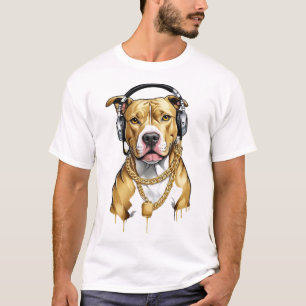 T-shirt Pitbull style streetwear