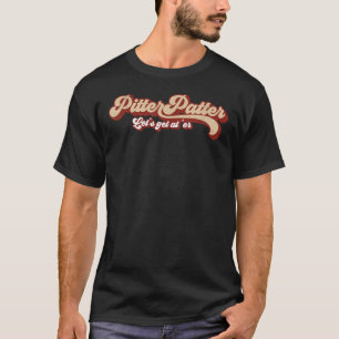 T-shirt Pitter Patter Attrapons-nous à la Letterkenny Blac