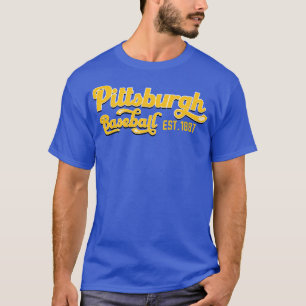 T-shirt Pittsburgh Baseball Est vintage 1887 Baseball Love
