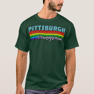 T-shirt Pittsburgh Pennsylvania Pride Pittsburgh LGBT Gif