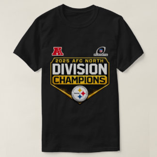 T-shirt Pittsburgh Steelers 2025 AFC North Champions