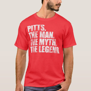T-shirt PittsPitts Nom de famille Pitts Nom de famille Pit