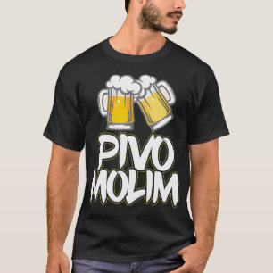 T-shirt Pivo Molim Bière S'il vous plaît Croate vacances C