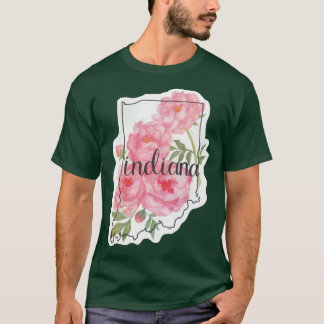 T-shirt Pivoines de l'Indiana