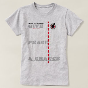 T-shirt PIWWNEED DONNE UNE CHANCE À LA PAIX (PIWWN) T-shir