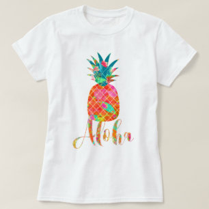 T-shirt PixDezines Aloha Ananas