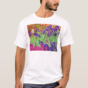 T-shirt PixDezines van gogh iris/st. rémy
