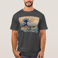 PixDezines Vintage Great Wave Hokusai 斎 の 葛’飾
