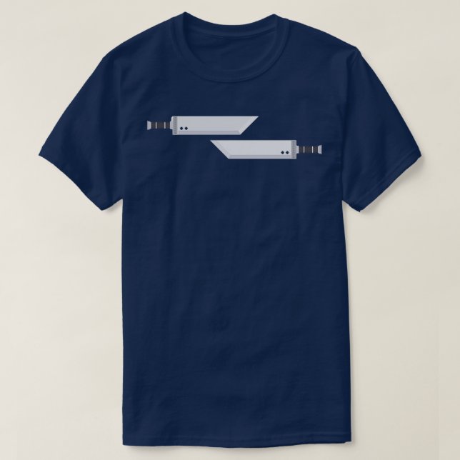 T-shirt Pixel Big Swords (Design devant)