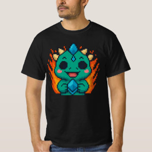 T-shirt Pixel Bull-Zilla Coin – Jeu Crypto Rétro 8-Bit 