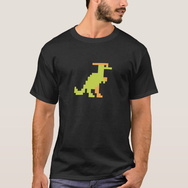 T-shirt Pixel Dino (Devant)