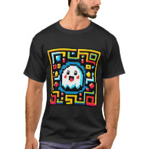 Pixel Ghost Maze - Jeu Retro Inspiré Arcade