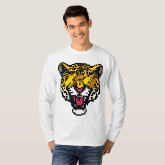 T-shirt Pixel Leopard