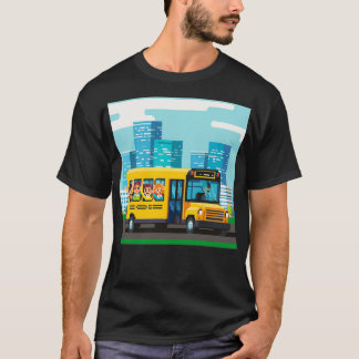 T-shirt Pixellisation Retour à l'école 1