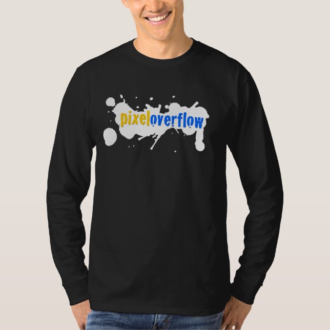 T-shirt PixelOverflow (Devant)