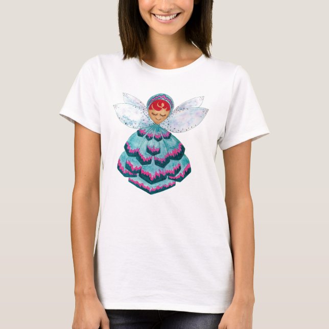 T-shirt Pixie Floret Vert (Devant)