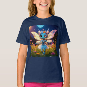 T-shirt Pixie Robot Ballerina Danser en Fleur sauvage