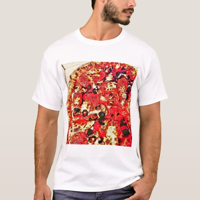T-shirt Pizza (Devant)