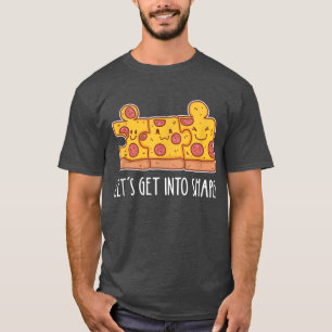 T-shirt Pizza176 - Amateurs de viande de tourbe mignonne