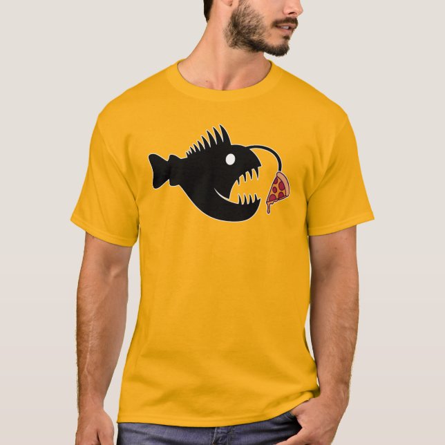 T-shirt pizza Anglerfish (Devant)