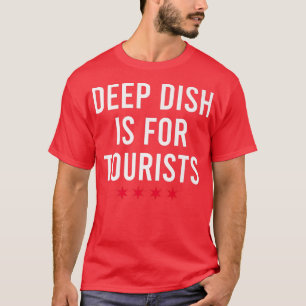 T-shirt Pizza au plat profond Hot Dog No Ketchup