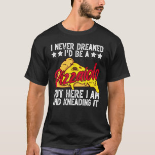 T-shirt Pizza Baker Qui Aime Faire De La Pizza