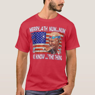 T-shirt Pizza Biden Confus Joyeux Heureux 4e D'Entre Vous 