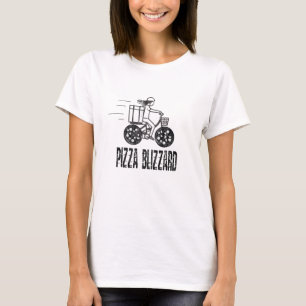 T-shirt Pizza Blizzard Moke Courier