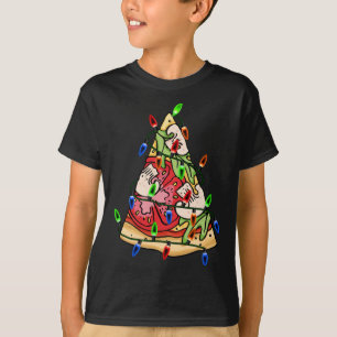 T-shirt Pizza Christmas Tree Lights