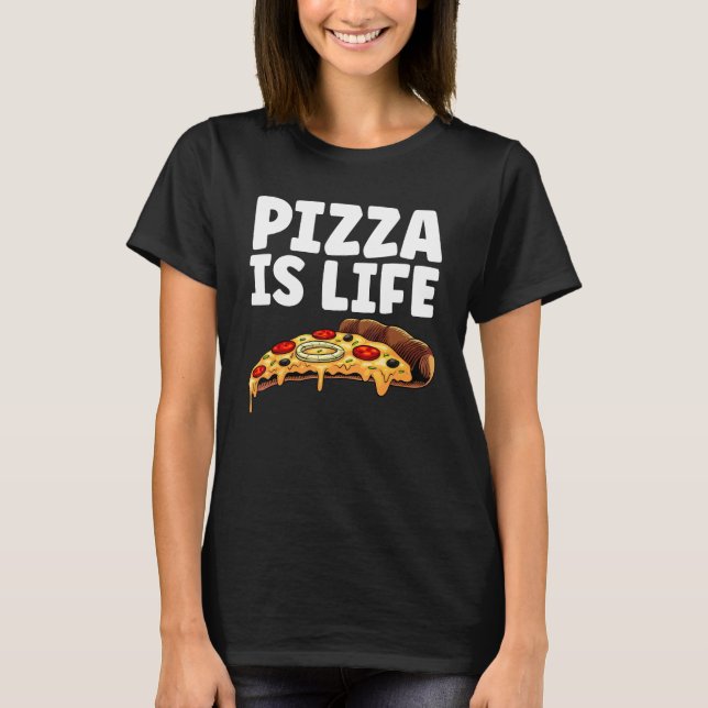 T-shirt Pizza cool Pour Hommes Femmes Hawaiiennes Amateurs (Devant)