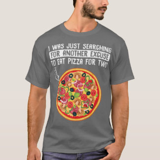 T-shirt Pizza De Faire-part De Grossesse Pour Deux Bébés V