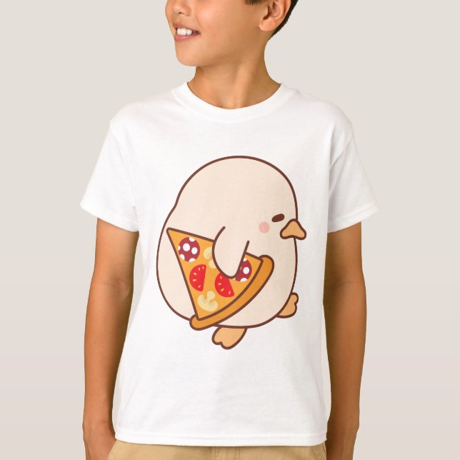T-shirt Pizza Duck Tee (Devant)