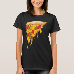 T-shirt Pizza effrayant pour une Halloween