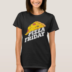 T-shirt Pizza en tranches de nourriture Pizza Pizza