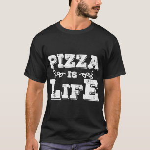 T-shirt Pizza est Cool à vie Italien Amoureux de la nourri