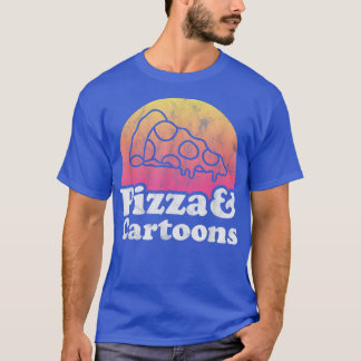T-shirt Pizza et caricatures ou caricatures
