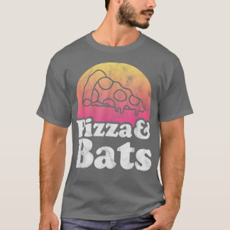 T-shirt Pizza et chauves-souris ou chauve-souris
