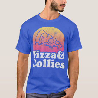 T-shirt Pizza et Collies ou Collie 