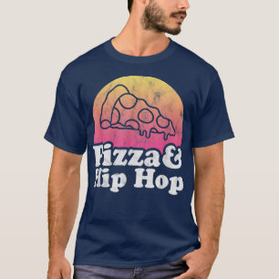 T-shirt Pizza et Hip hop